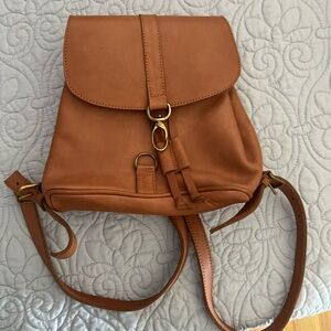 Abby Alley Adelaide leather backpack purse